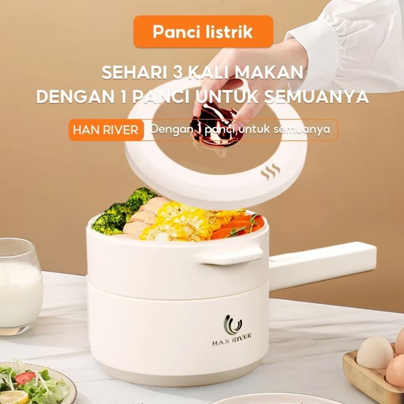 HAN RIVER panci listrik serbaguna / Kompor listrik