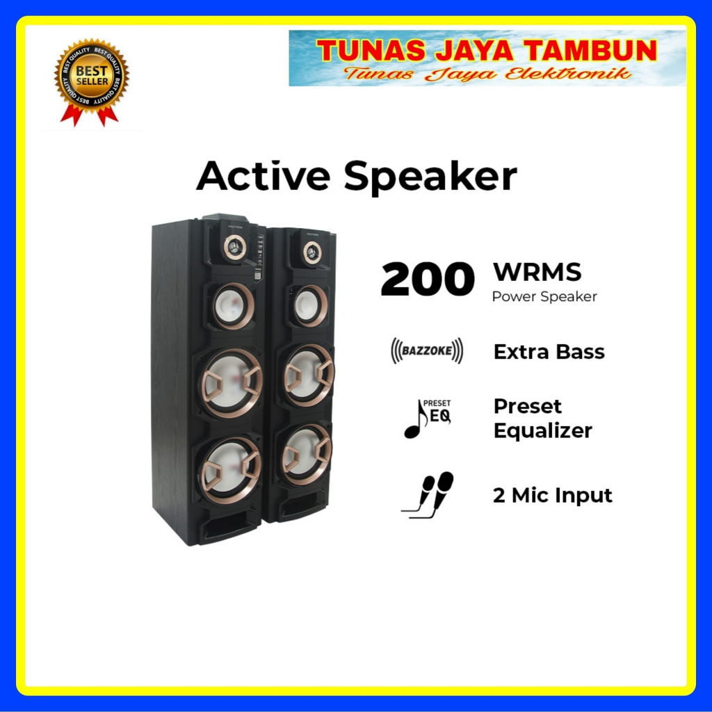 SPEAKER AKTIF POLYTRON PAS 8EF28 / SPEAKER AKTIF POLYTRON PAS 8EF22 / POLYTRON PAS 8EF28 / POLYTRON 