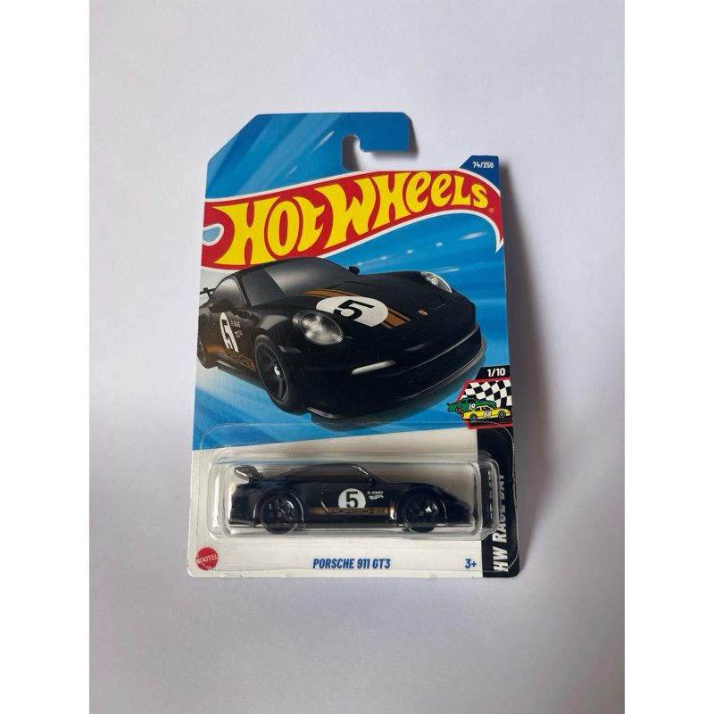 Hotwheels Porsche 911 gt3 hitam