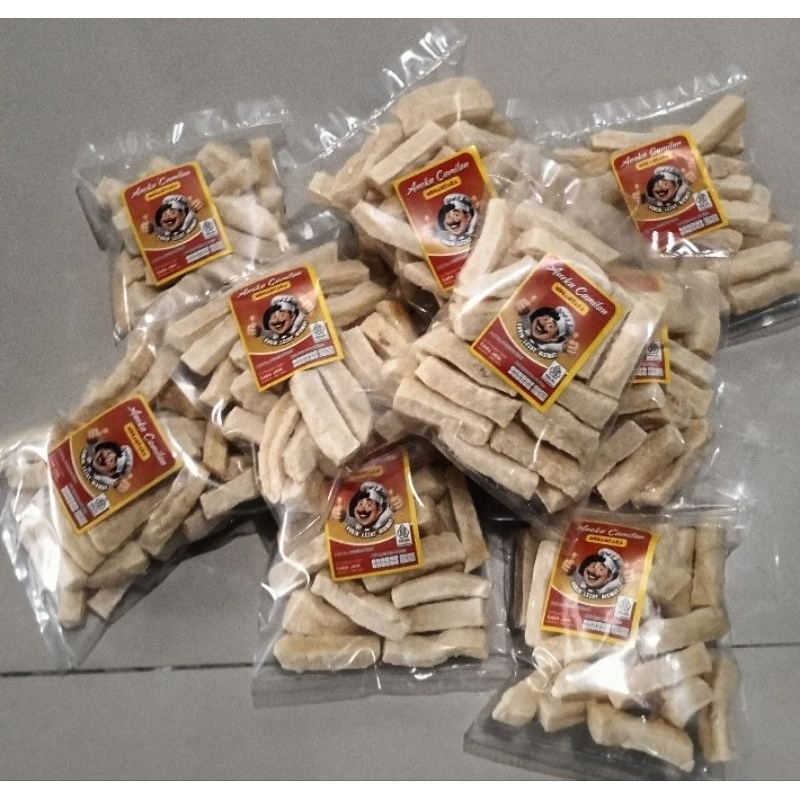 

Isi 10bungkus Kerupuk rambak tahu stik mini original rasa terasi udang bawang