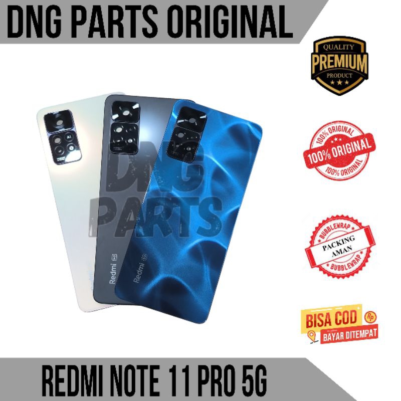 BACKDOOR CASING COVER TUTUP BELAKANG XIAOMI REDMI NOTE 11 PRO 5G ORIGINAL COPOTAN