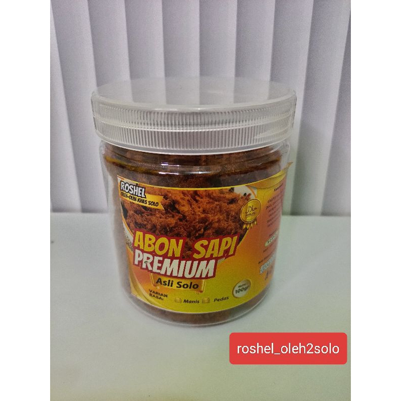 

Nycyta Home Abon Sapi Asli Solo 100Gram Rasa Manis & Pedas