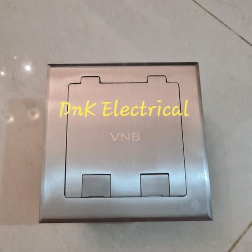 Stop Kontak/Stopkontak Lantai Merk VNB 146 (Frame+Stopkontak+Telepon)