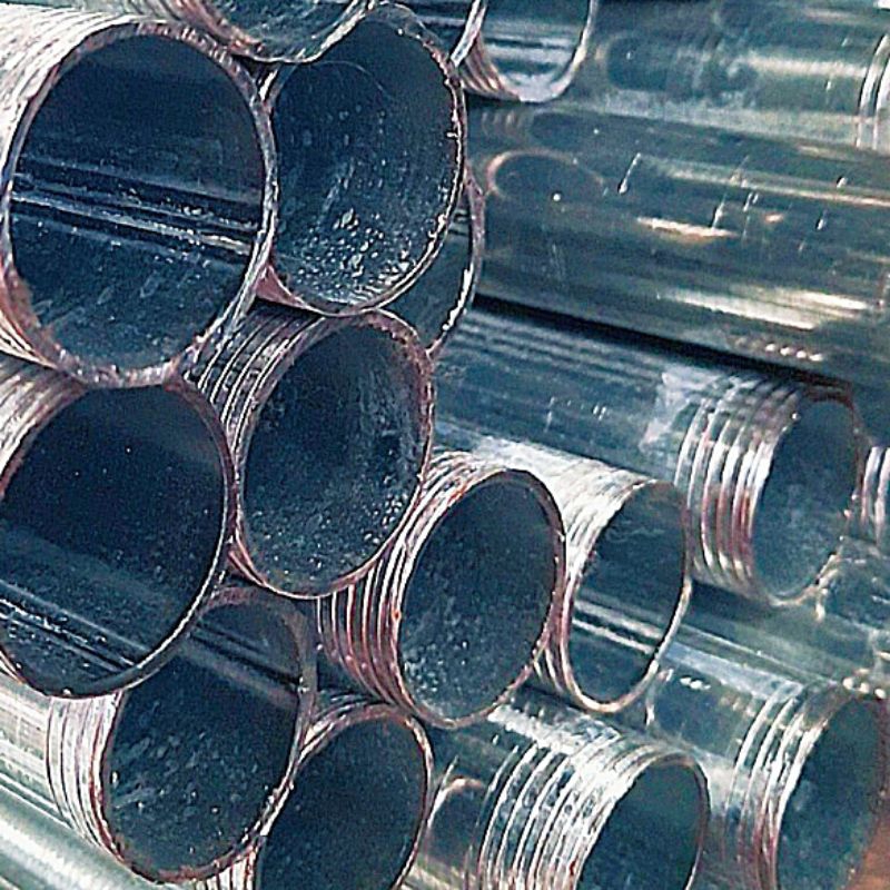 Besi pipa galvanis 2 1/2" x 2 x 6 ( 7,3 cm x 1,5 mm x 6 mtr ) | Pipa air | Pipa ledeng | Pipa galvan