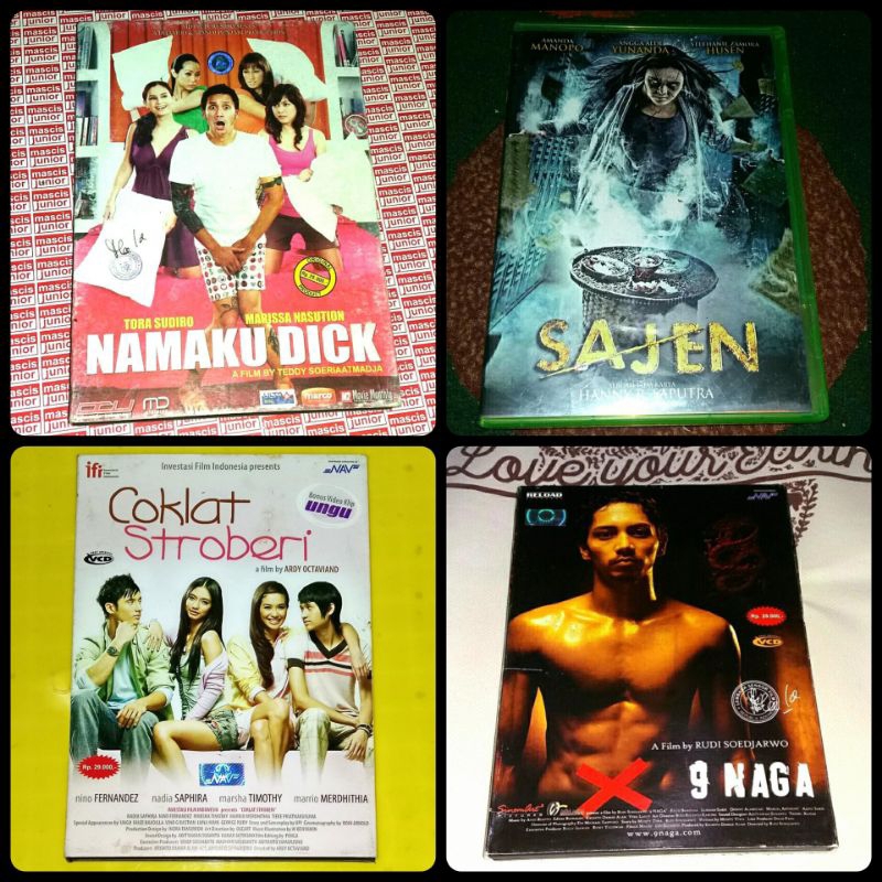 VCD DVD Coklat Stroberi 9 Naga Namaku Dick Sajen