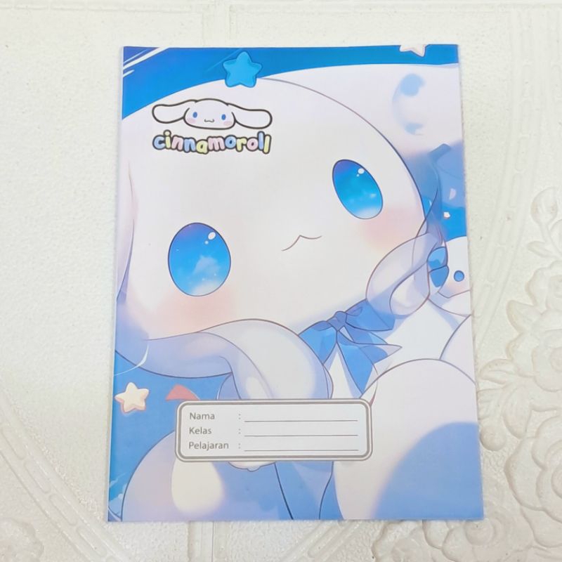 

Sampul Buku Karakter Anak Sanrio Kuromi Avengers Cars Hello Kitty Astronaut Doraemon Tayo Cinnamoroll Full Color Full Warna Ukuran Buku Sidu / Kwarto Isi 20 lembar