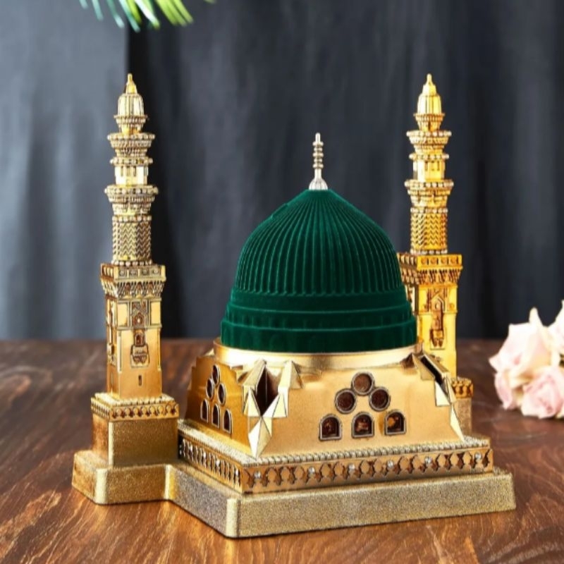 Miniatur Masjid Nabawi Turki / Miniatur Kubah Hijau