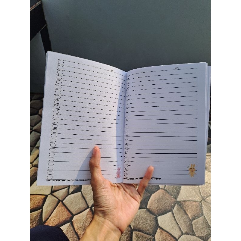 

buku tulis A5 sampul cokelat isi 38 lembar