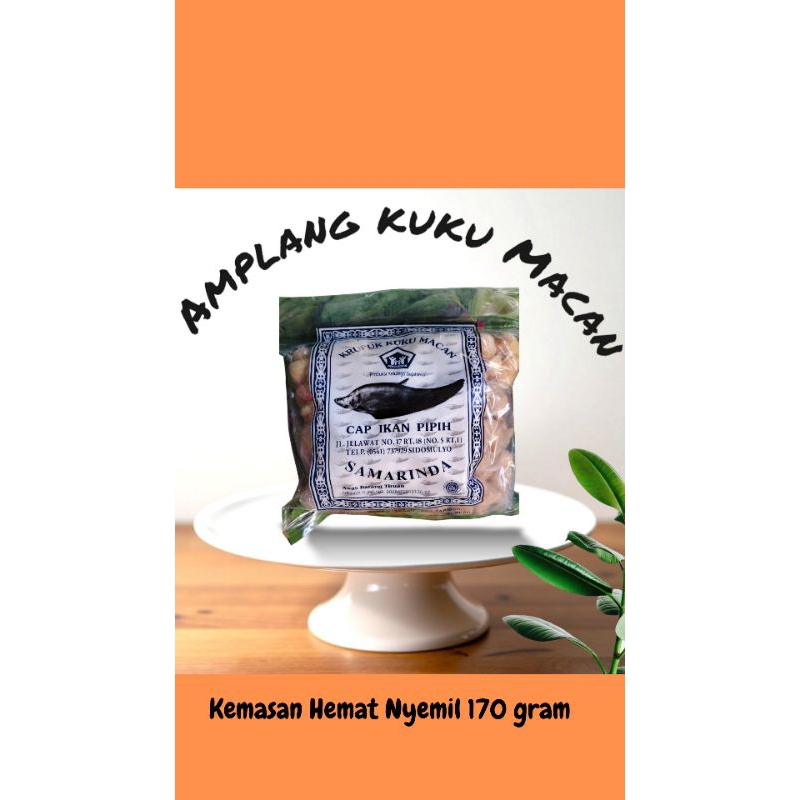 

Amplang kuku macan/kerupuk amplang