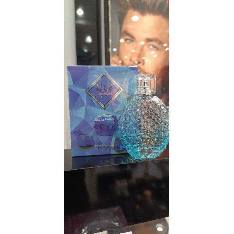 parfum blue sapphire by bonjour edp 100ml