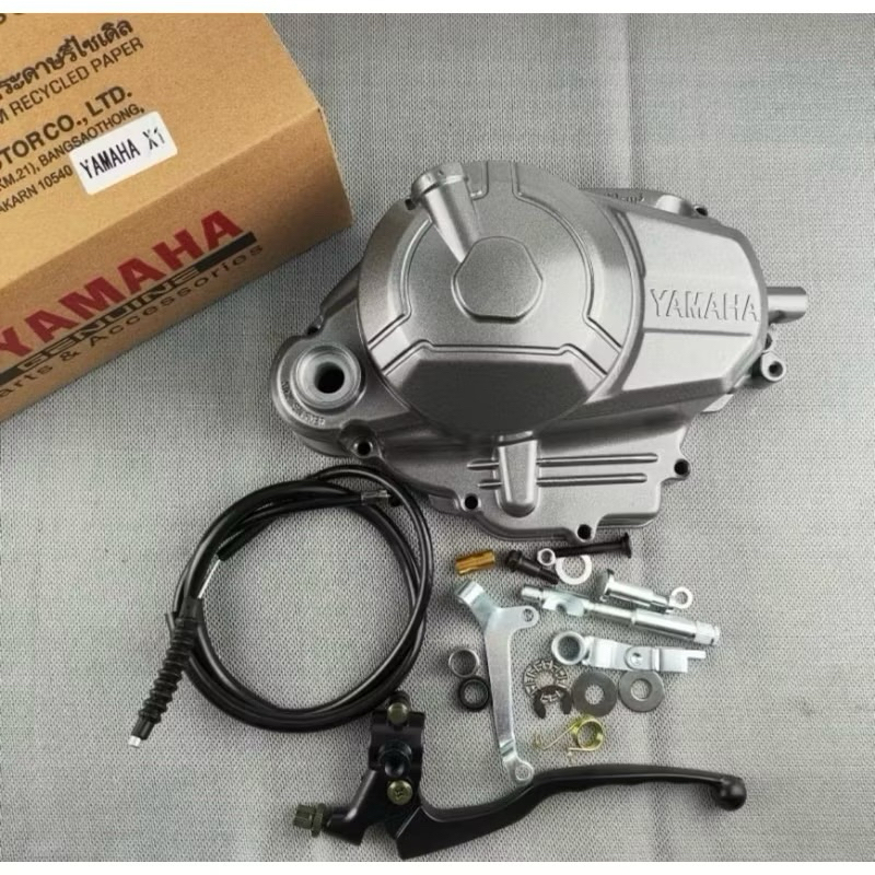 Blok rumah kopling yamaha x1 full set plus handle kopling blok kopling yamaha X1 juviter z Vega lama