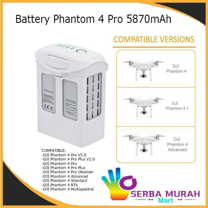 Baterai Drone For Dji Phantom 4 / Dji Phantom 4 Pro