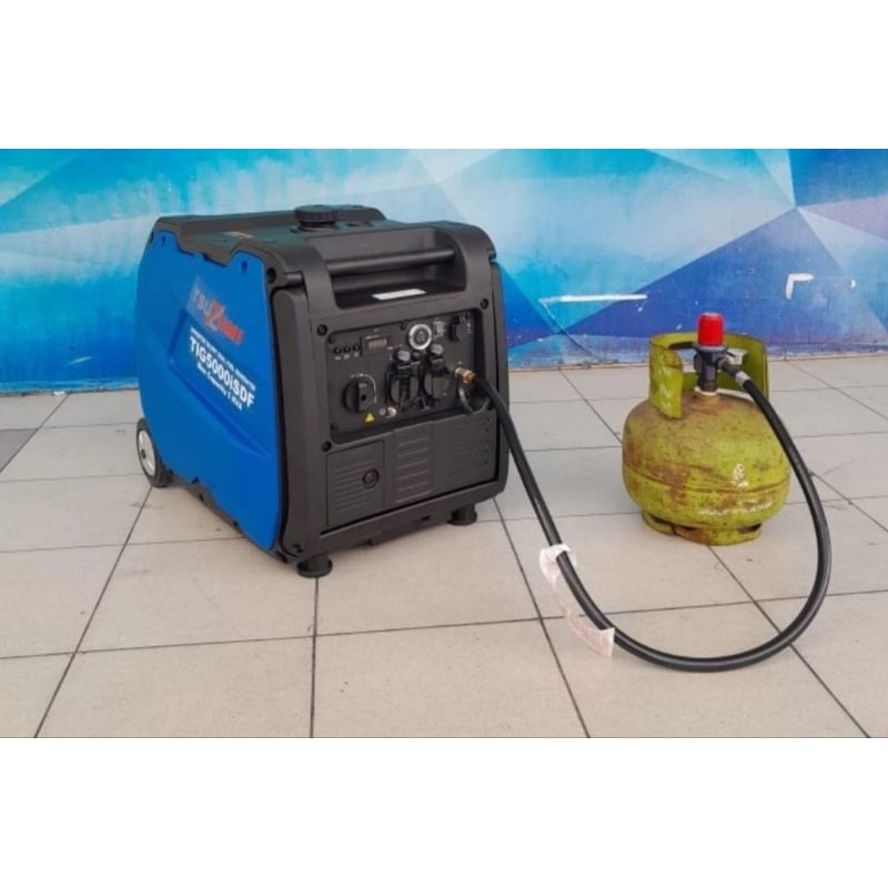 GENSET SILENT INVERTER DUAL FUEL TSUZUMI BARU