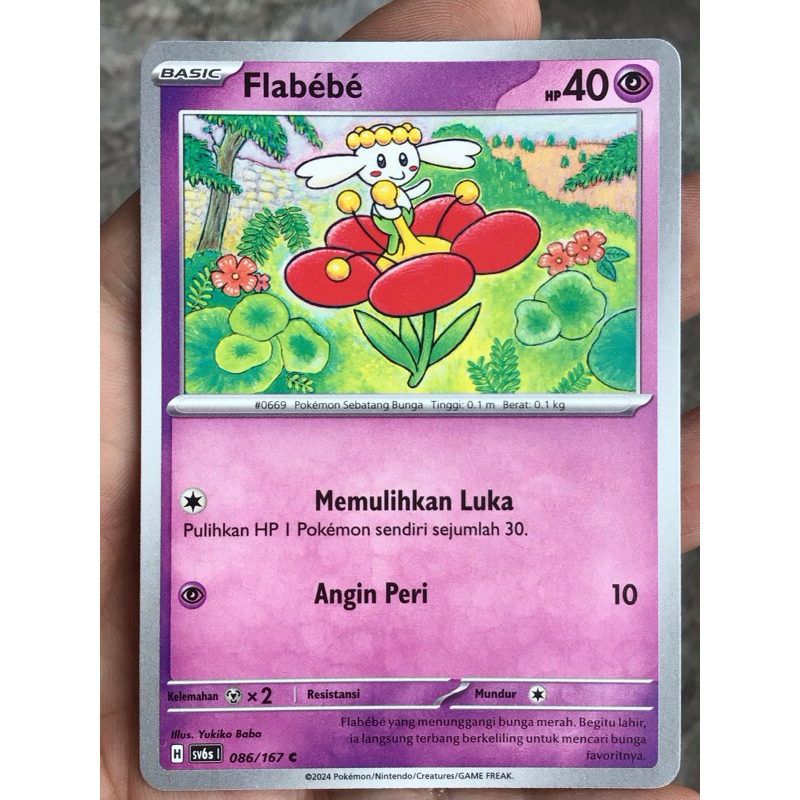 KARTU POKEMON FLABEBE