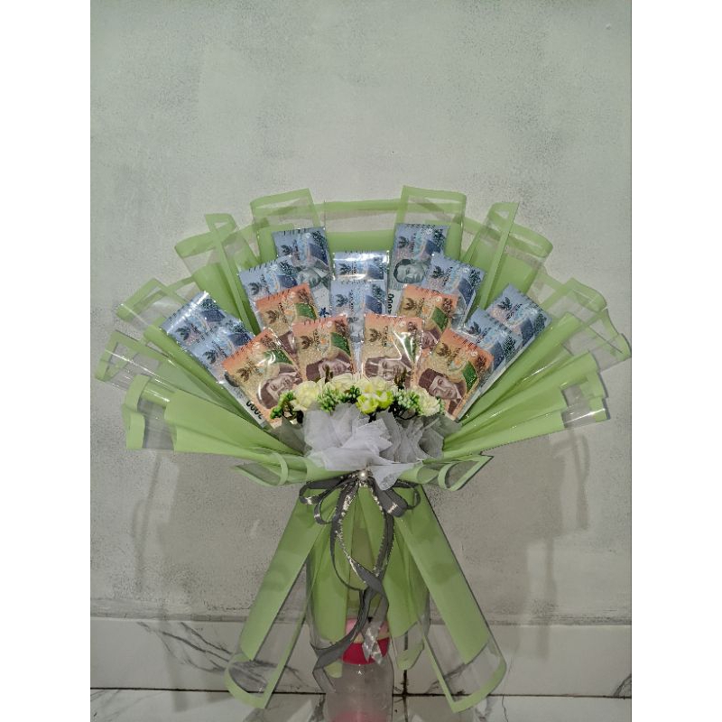 buket uang 16 lembar 50rb  murah