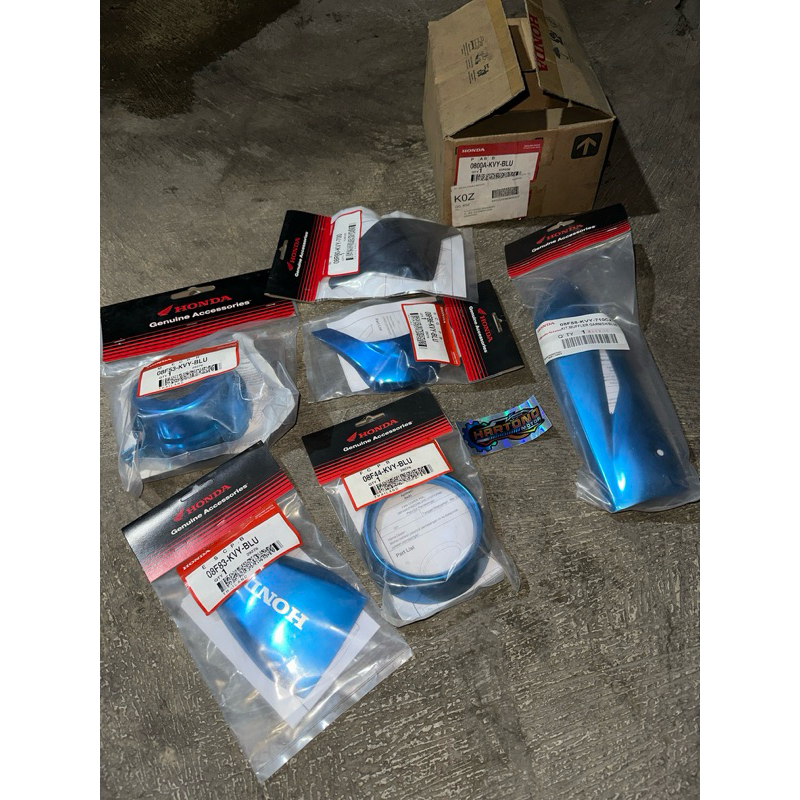 paket aksesoris honda beat karbu original