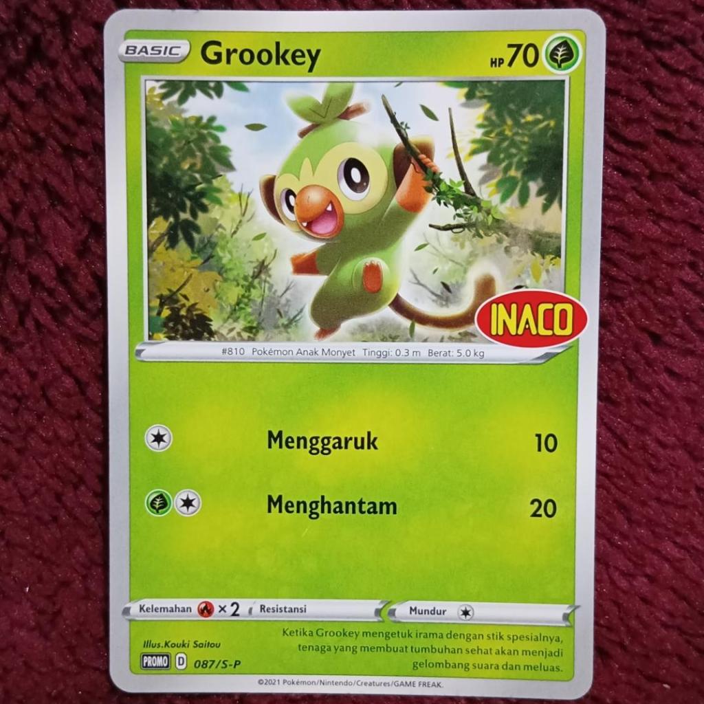 Grookey Promo INACO 087/S-P - Pokemon TCG Indonesia