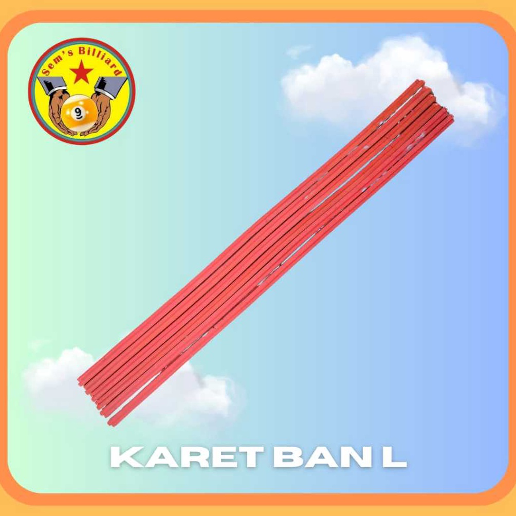Karet Ban L Meja Billiard 7 Ft  Meja Billiard  Meja Billiard KODE F6T7