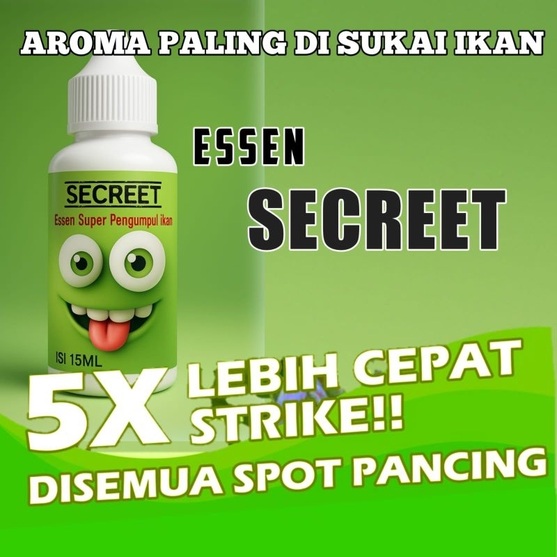 Essen secreet Melon Super Essen Ikan Nila Liar Mujaer Ikan Mas Ikan Lele Ikan Super Babon Esen Lumut