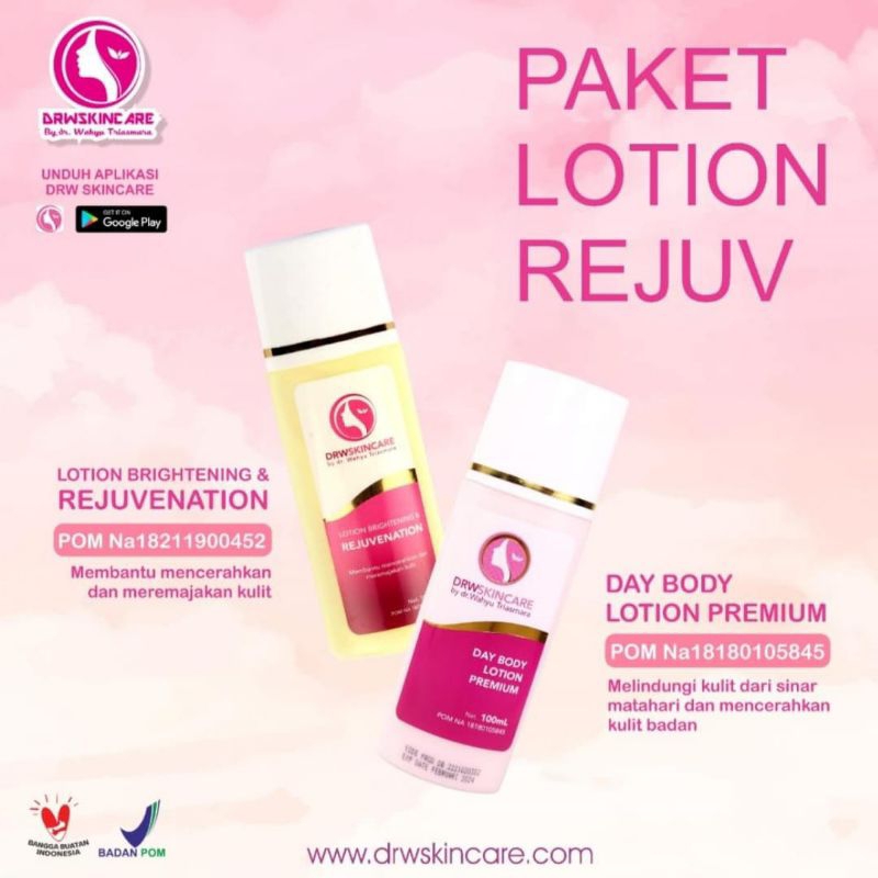 PAKET LOTION REJUVENATION DRW SKINCARE