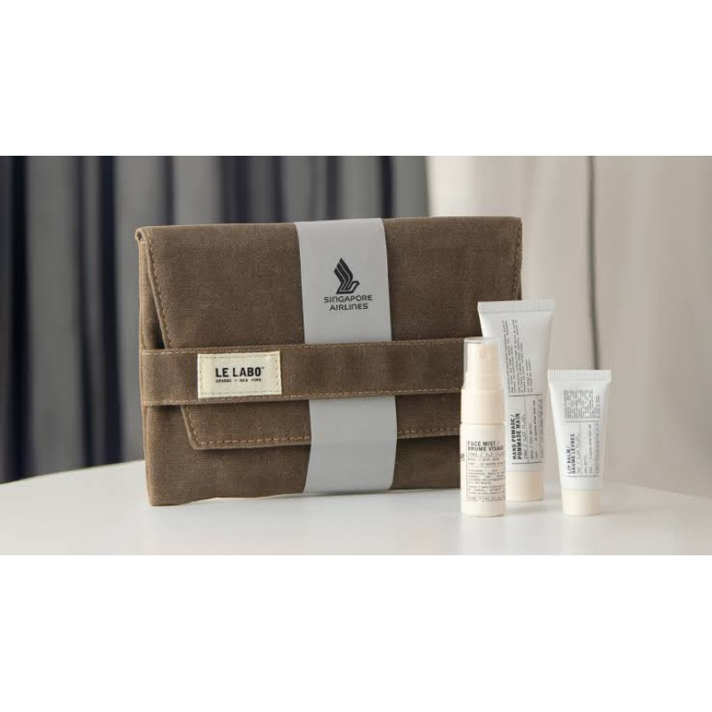 Le LaBo Amenity Kit Singapore Airlines Travel Set (Sealed)