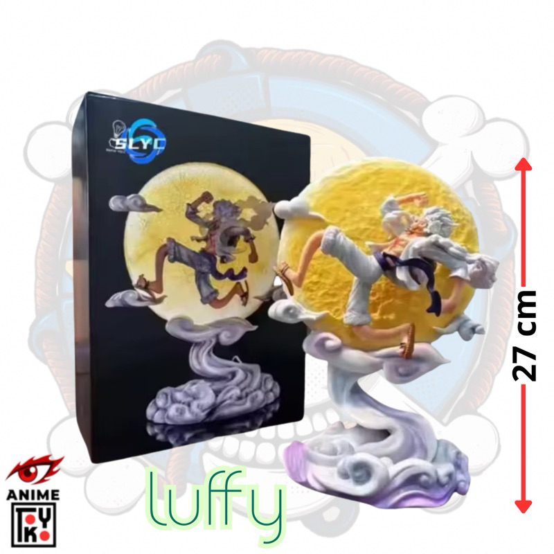 Action Figure Luffy gear 5 moon