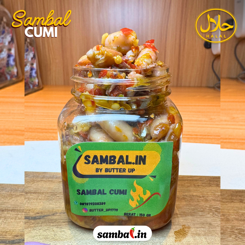 

[Sambal.in] Sambal Cumi Asin Pedas Gurih – Sambal Rumahan Tahan Lama Premium Homemade Tanpa Pengawet