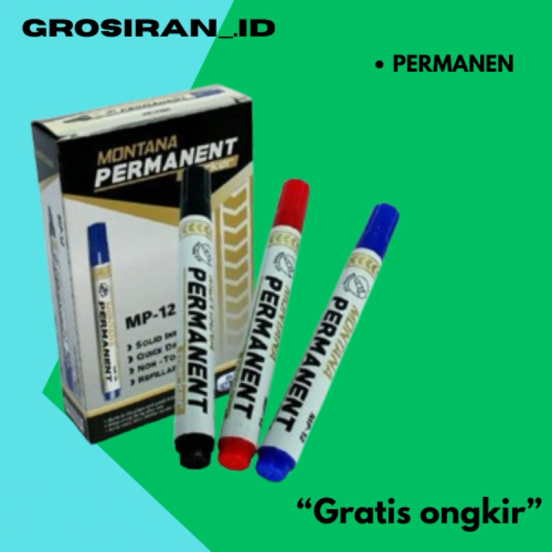 

Spidol Montana Permanen Bijian