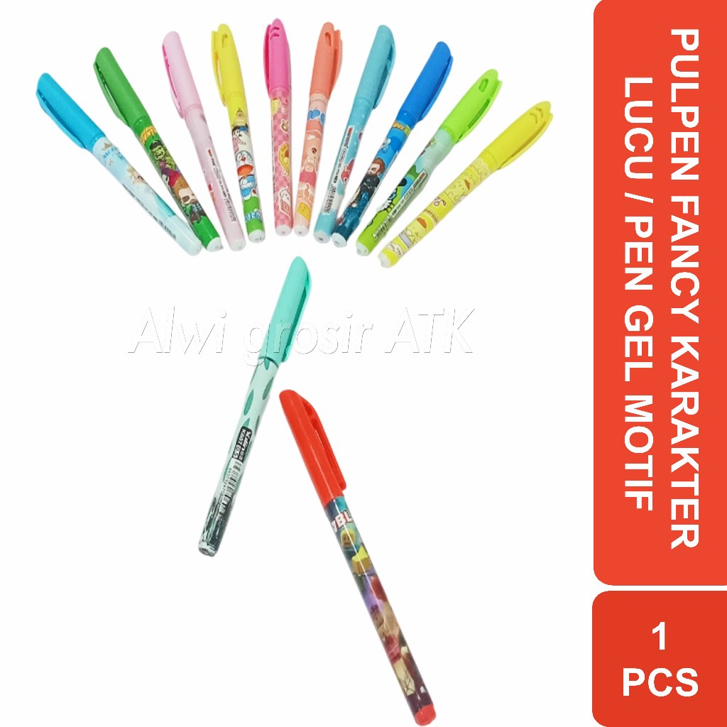 

Pena Gel Karakter V-TRO 0,38 mm/Pen Gel Motif | 1 pcs