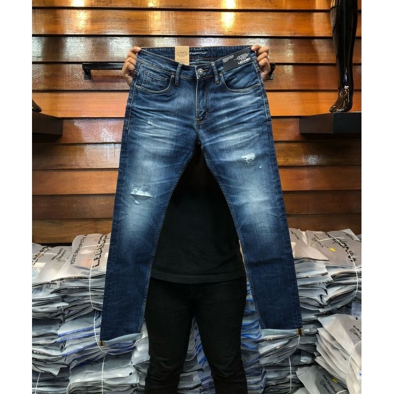 lecaso jeans official celana pria // jeans panjang lecaso original // lecaso denim official celana p