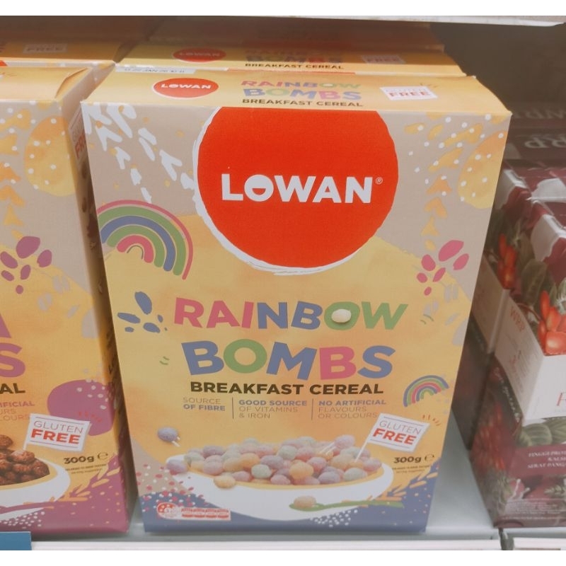 

lowan cocoa breakfast cereal sereal gandum 300gr