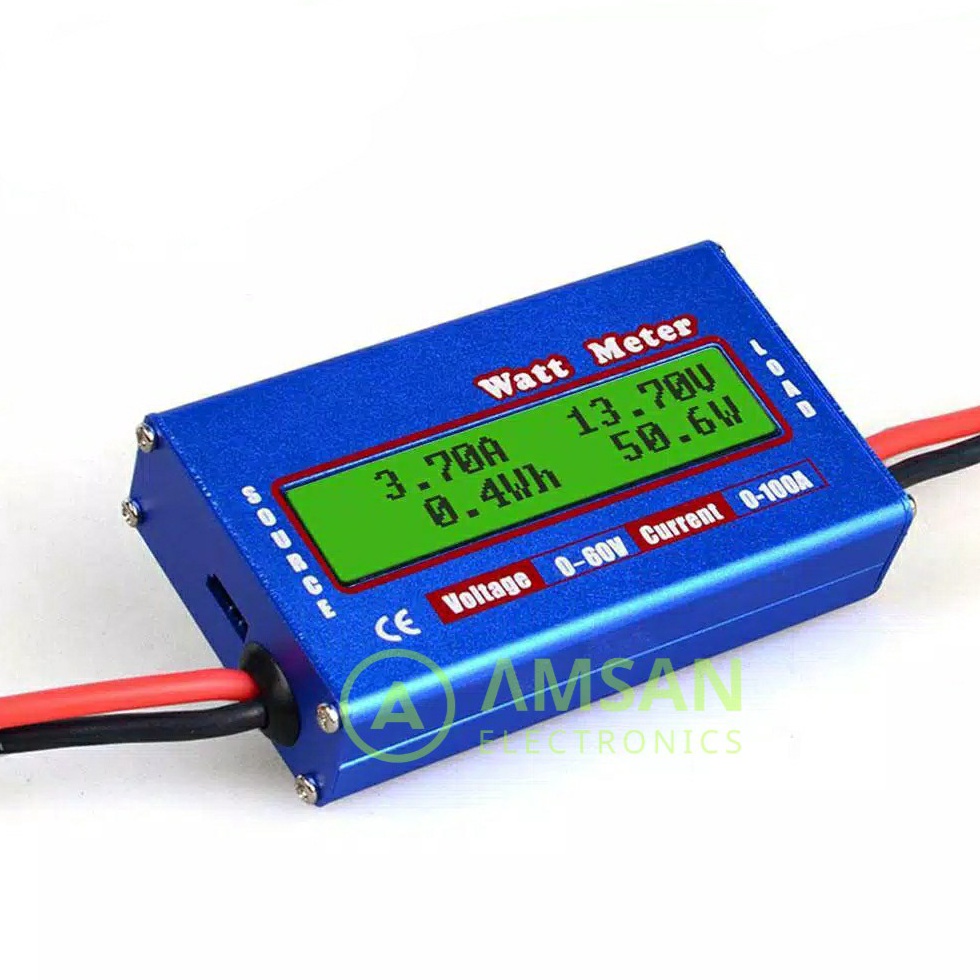 KODE X35U DC watt meter 6V 1A volt ampere rc watt meter Dc 6V 1A power analyzer