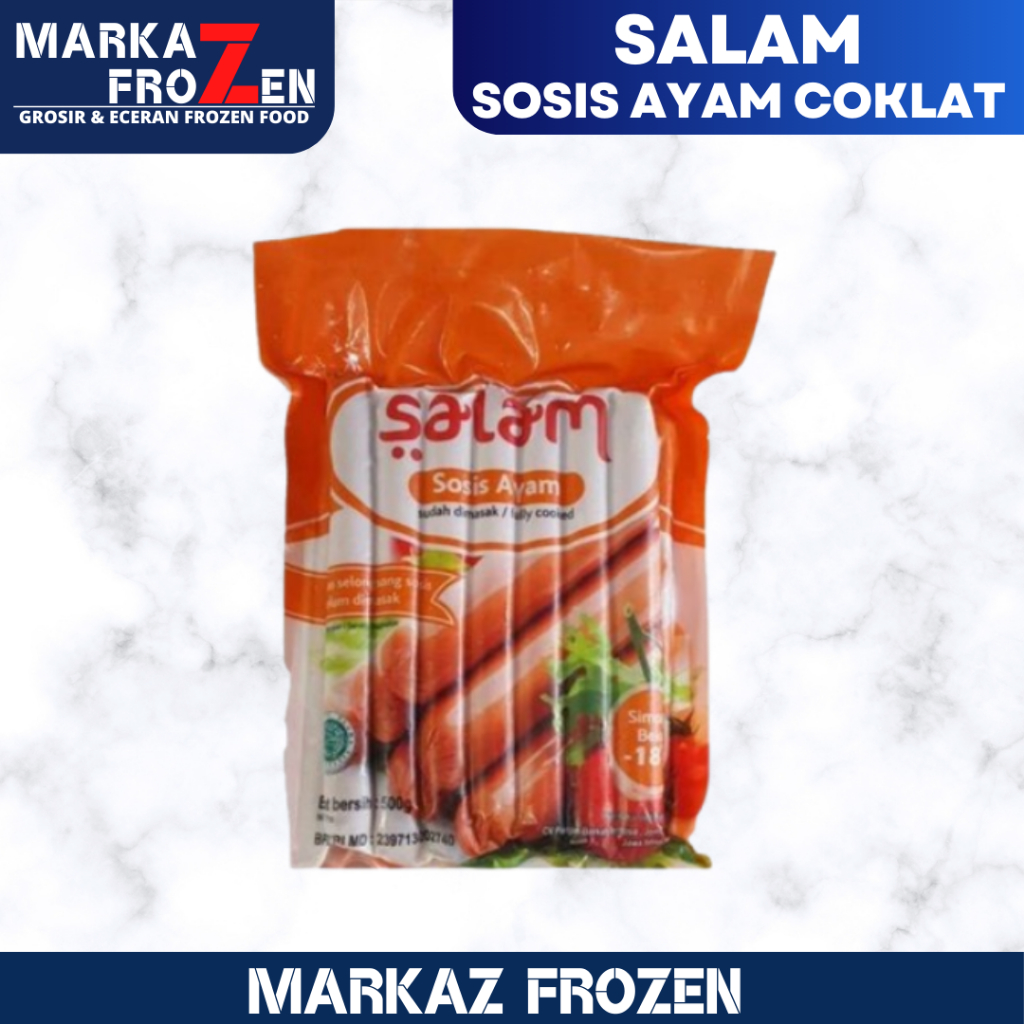

SALAM SOSIS COKLAT PANJANG 500GR