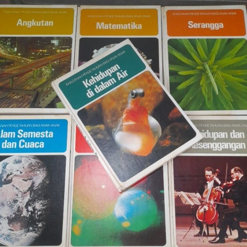 PRELOVED/BUKU ENSIKLOPEDIA  ANAK/ENSIKLOPEDIA  KHAZANAH PENGETAHUAN ANAK ANAK