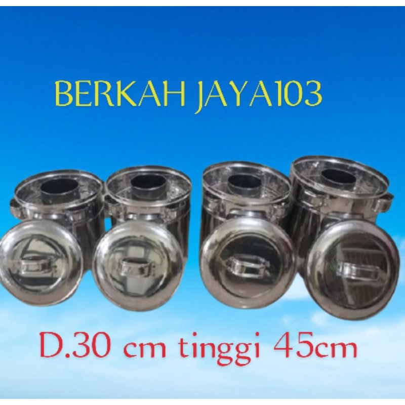 Dandang baso dandang baso cuangki, ukuran diameter 30 tinggi 45cm