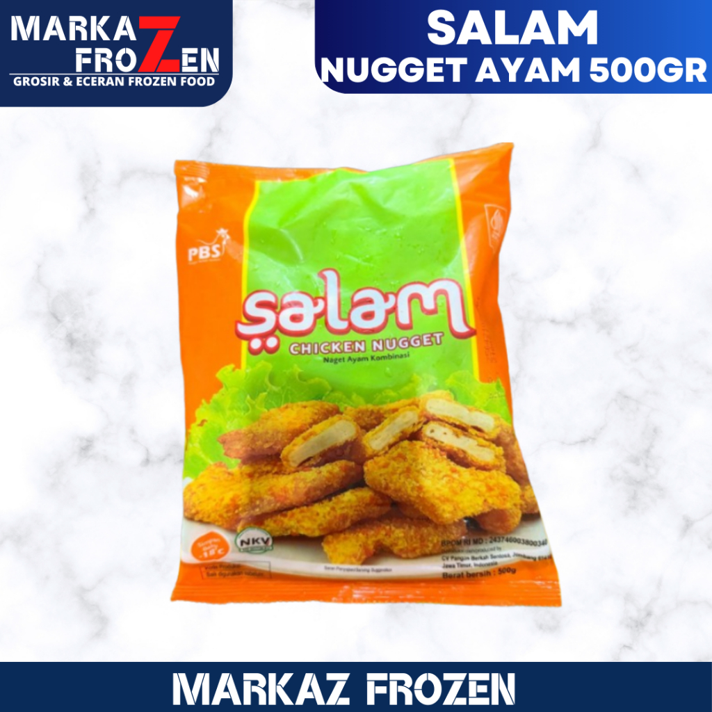 

SALAM NUGGET AYAM ORIGINAL 500GR
