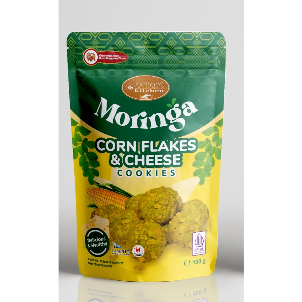 

Cornflakes Cookies Moringa & Cheese