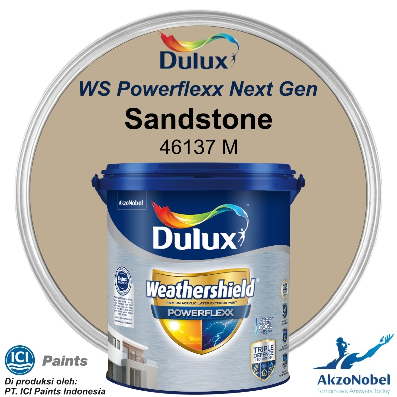 CAT DULUX WEATHERSHIELD POWERFLEXX 2.5 LT - SANDSTONE 46137M
