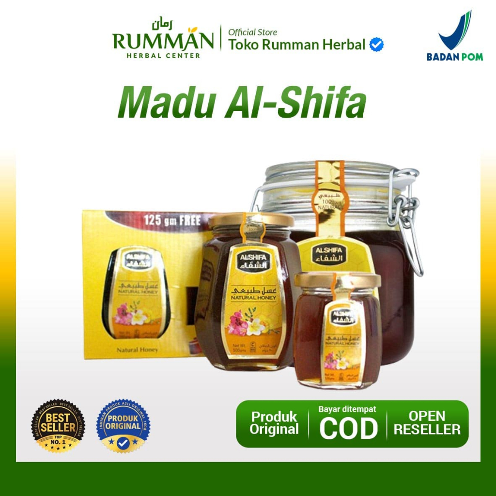 

MADU AL-SHIFA Madu Murni 100% - Madu Asli Premium