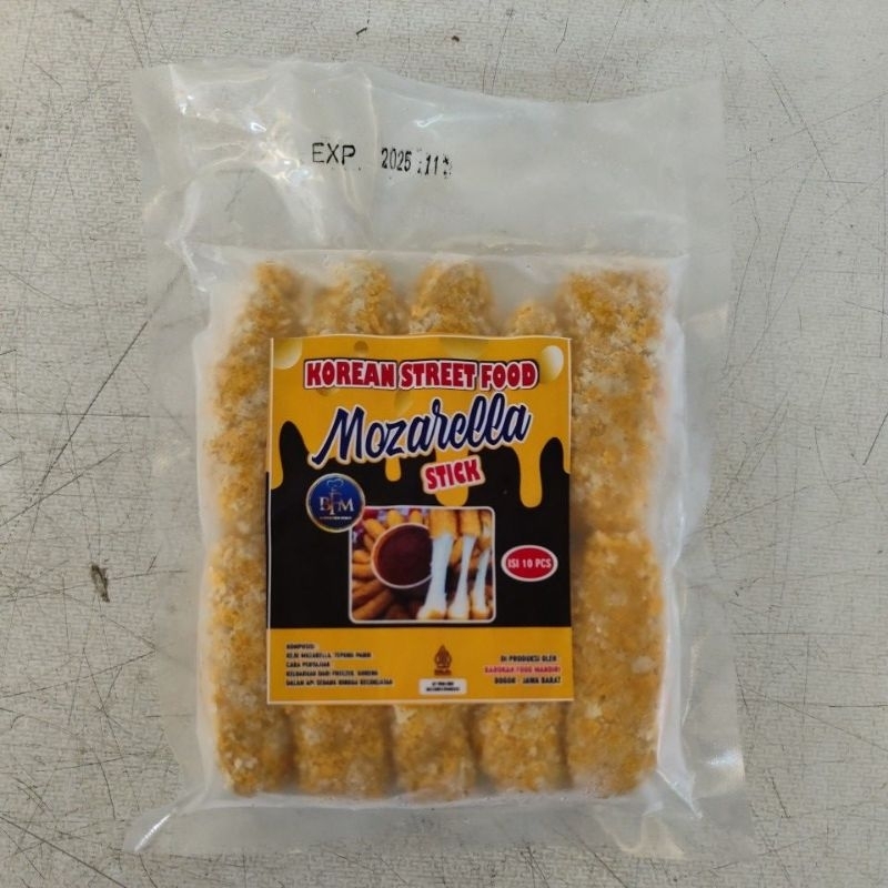 

Mozreng Stick ( Mozarella goreng stick ) isi 10