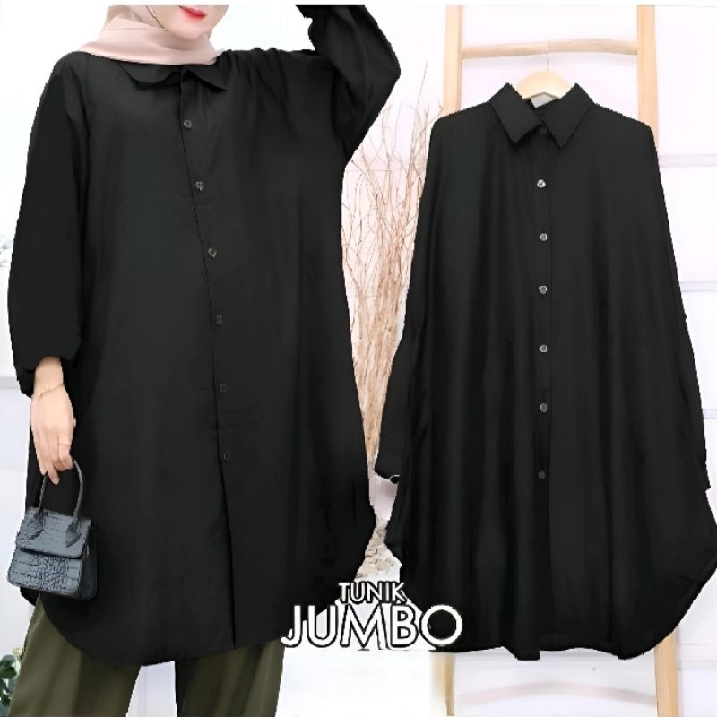 Best Deals New Product Tunik Polos Wanita // Tunik Polos Jumbo Katun Ld 125