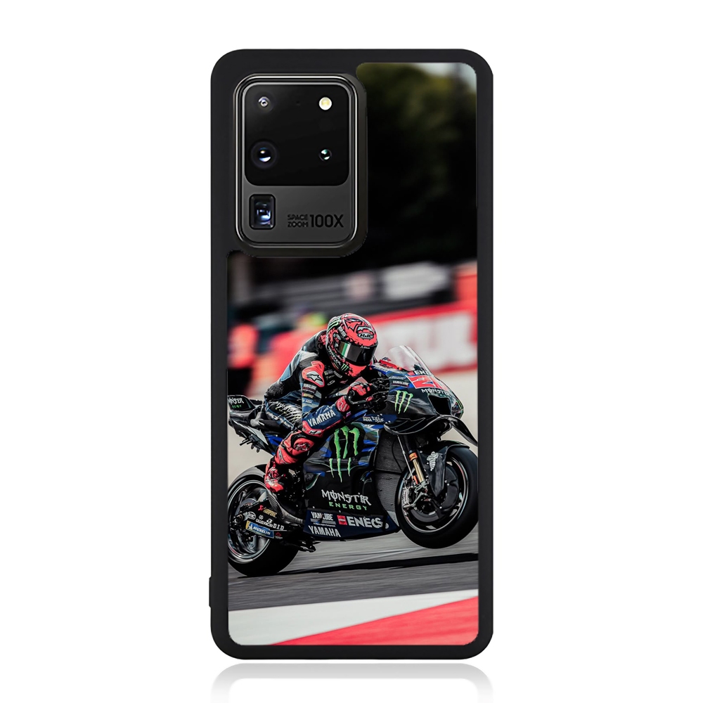 Case Samsung Note Series Note 20 10 9 8 7 Edge Plus Ultra Tpu rubber Fabio Quartararo MotoGP