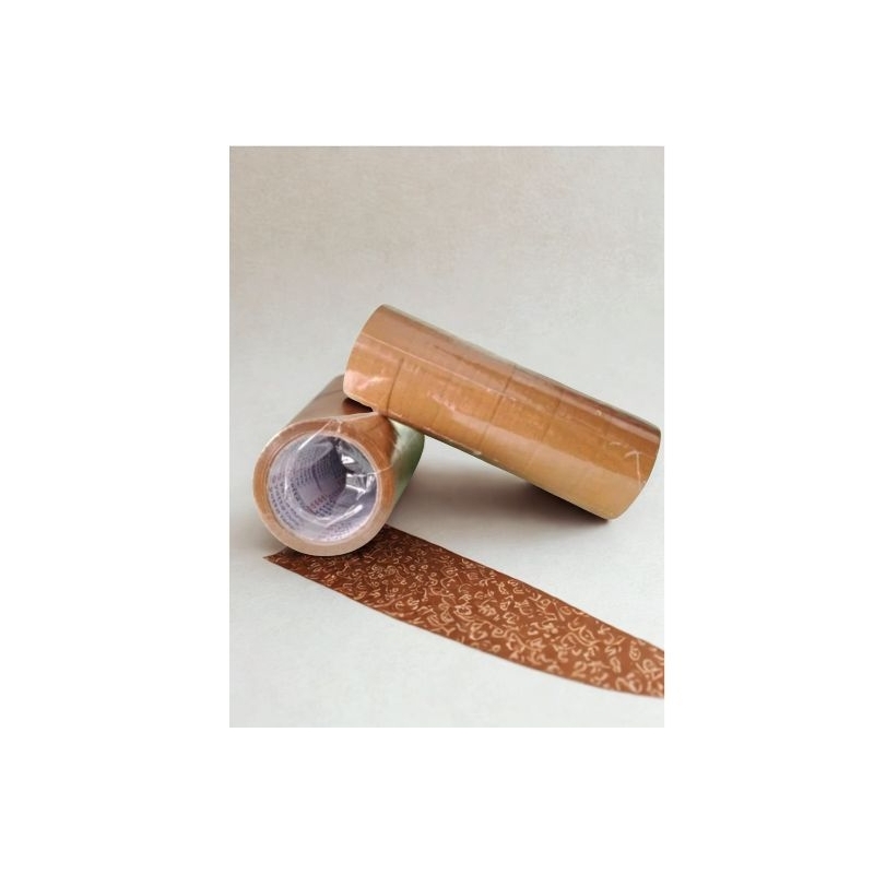 

Lakban Yatta 2 Inch 80 yard X 45 mm X 50 micron Coklat / Bening