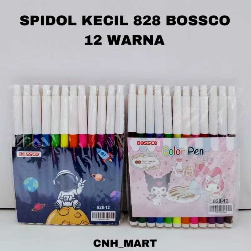

spidol kecil 12 warna 828 Montana 12 pcs (set) / spidol 12 warna kecil