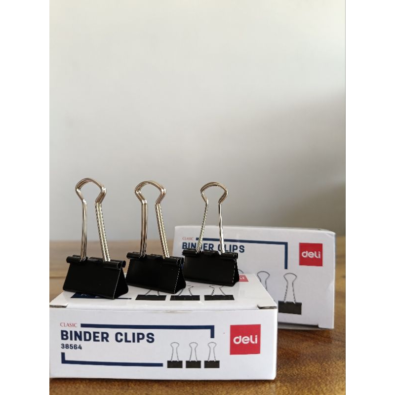 

DELI BINDER CLIPS 25MM