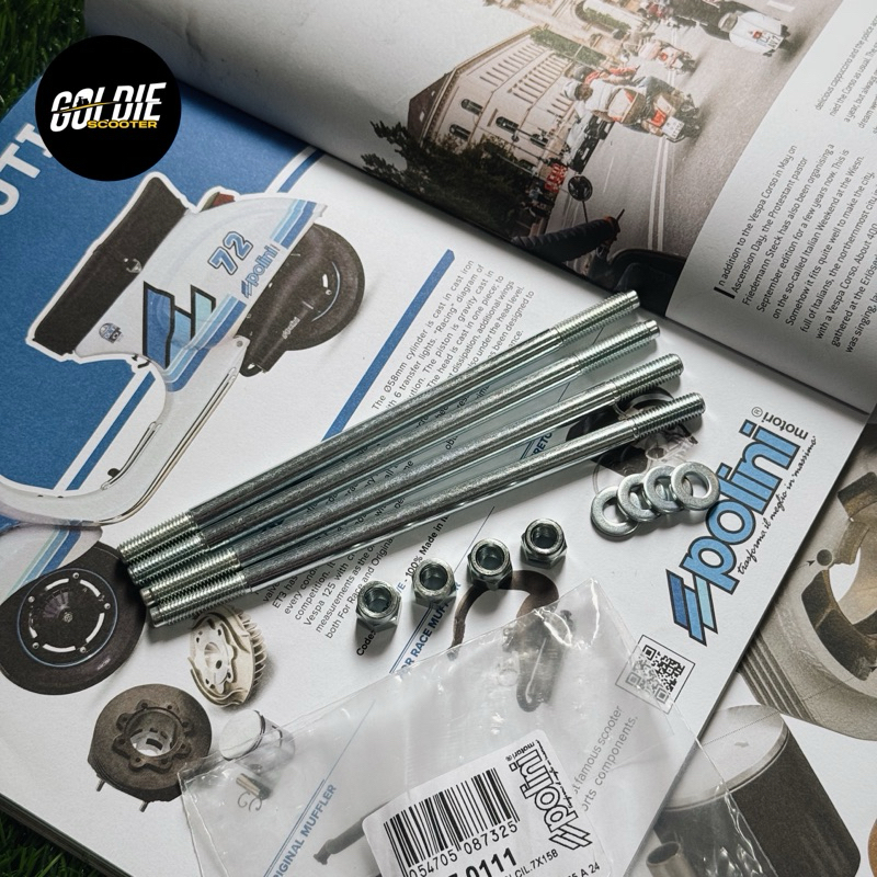 Baut Tanam Blok By Polini Original Vespa Smallframe