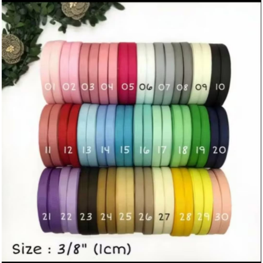 

100 YARD - 3,8 CM / PITA GROSGRAIN PREMIUM IMPORT ( 1 1/2 INCH)