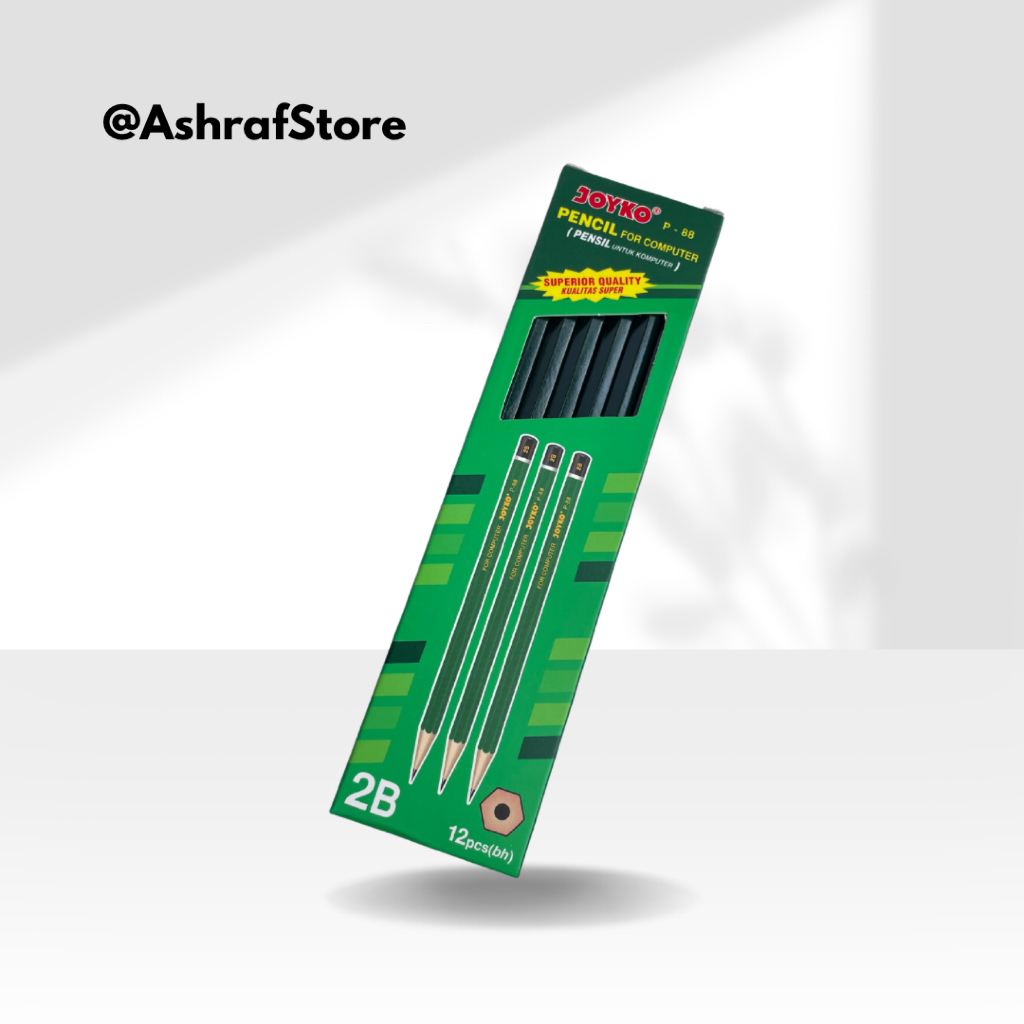 

Pensil Joyko 2B isi 12 Pcs