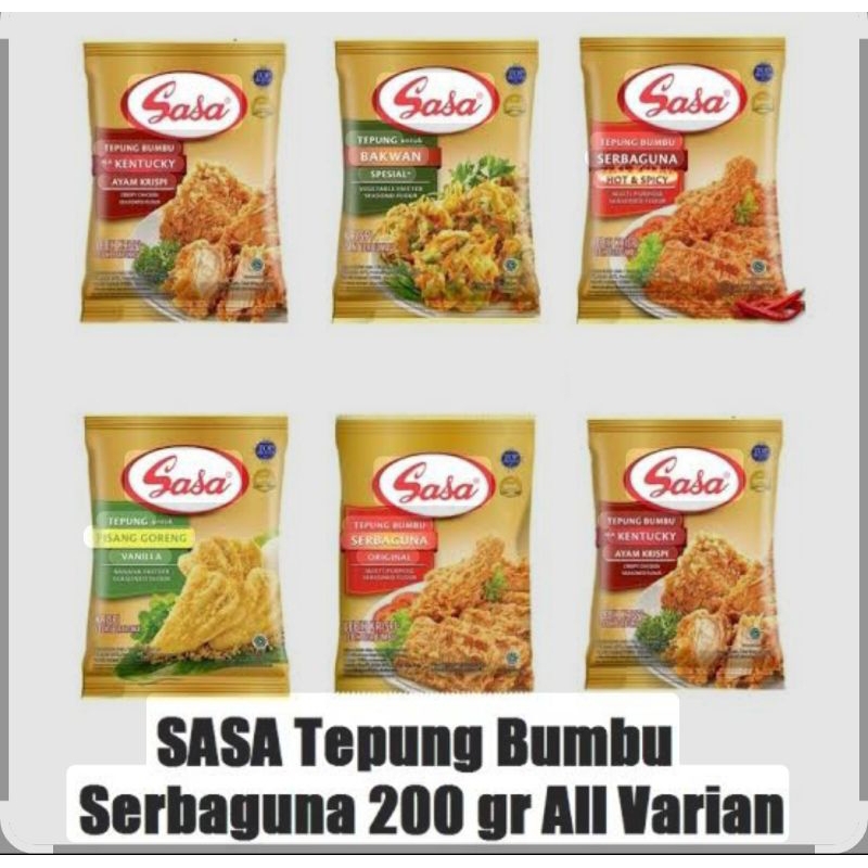

TEPUNG BUMBU SASA SERBAGUNA/sasa tepung bumbu serbaguna 200gr