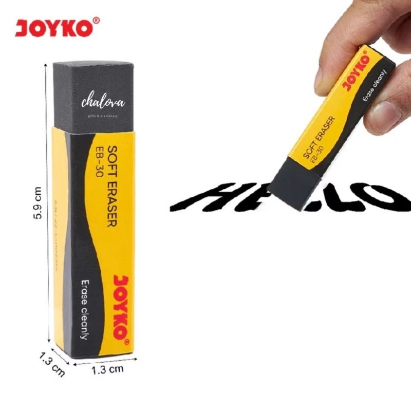 

[PAK] PENGHAPUS JOYKO PANJANG ER-30 & EB-30 / STIP JOYKO / ERASER JOYKO ER-30 & EB-30 ISI 30